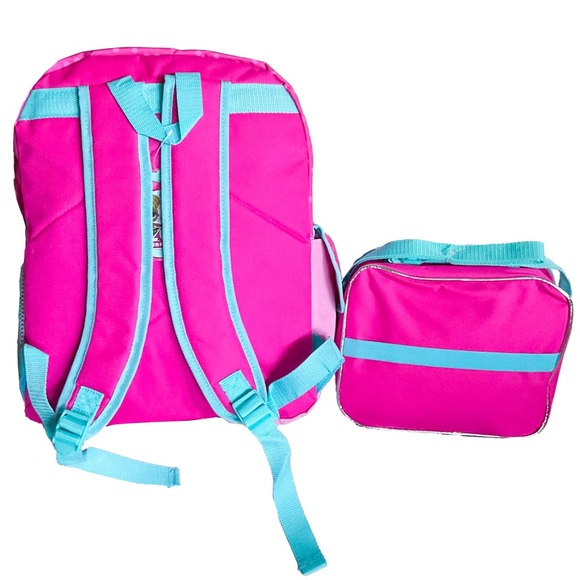 LOL Surprise Backpack and Lunch Bag Set Large Kids 3D Lunch Box Bundle 16” - Picture 2 of 10